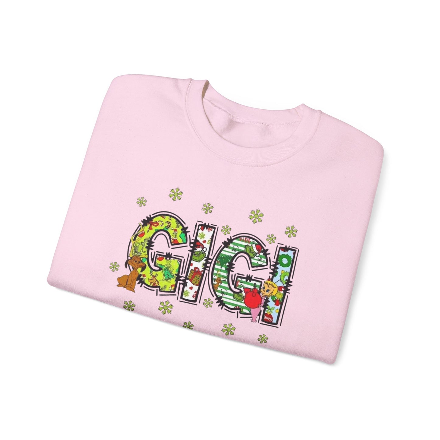 GIGI Festive Unisex Heavy Blend™ Crewneck Sweatshirt - Cozy Holiday Vibes, gift