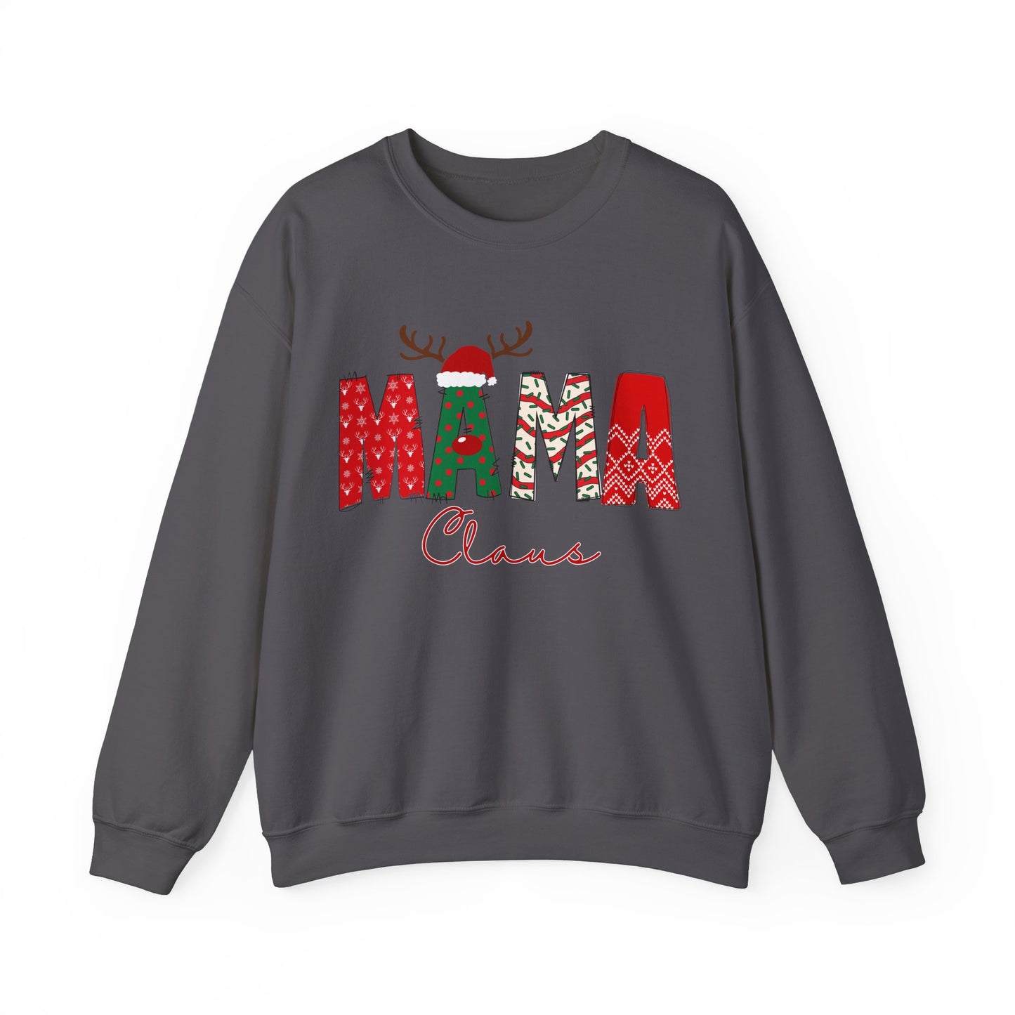 Mama Claus Holiday Sweatshirt, Christmas top,