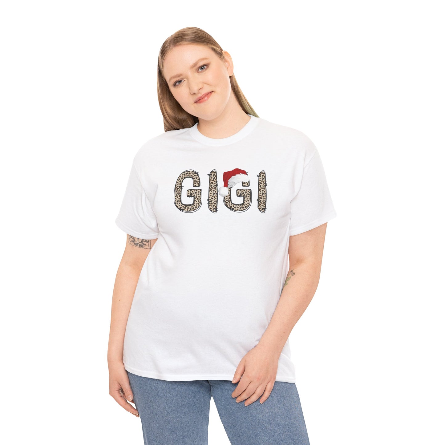 Gigi Unisex Heavy Cotton Tee - Holiday Cheer T-Shirt