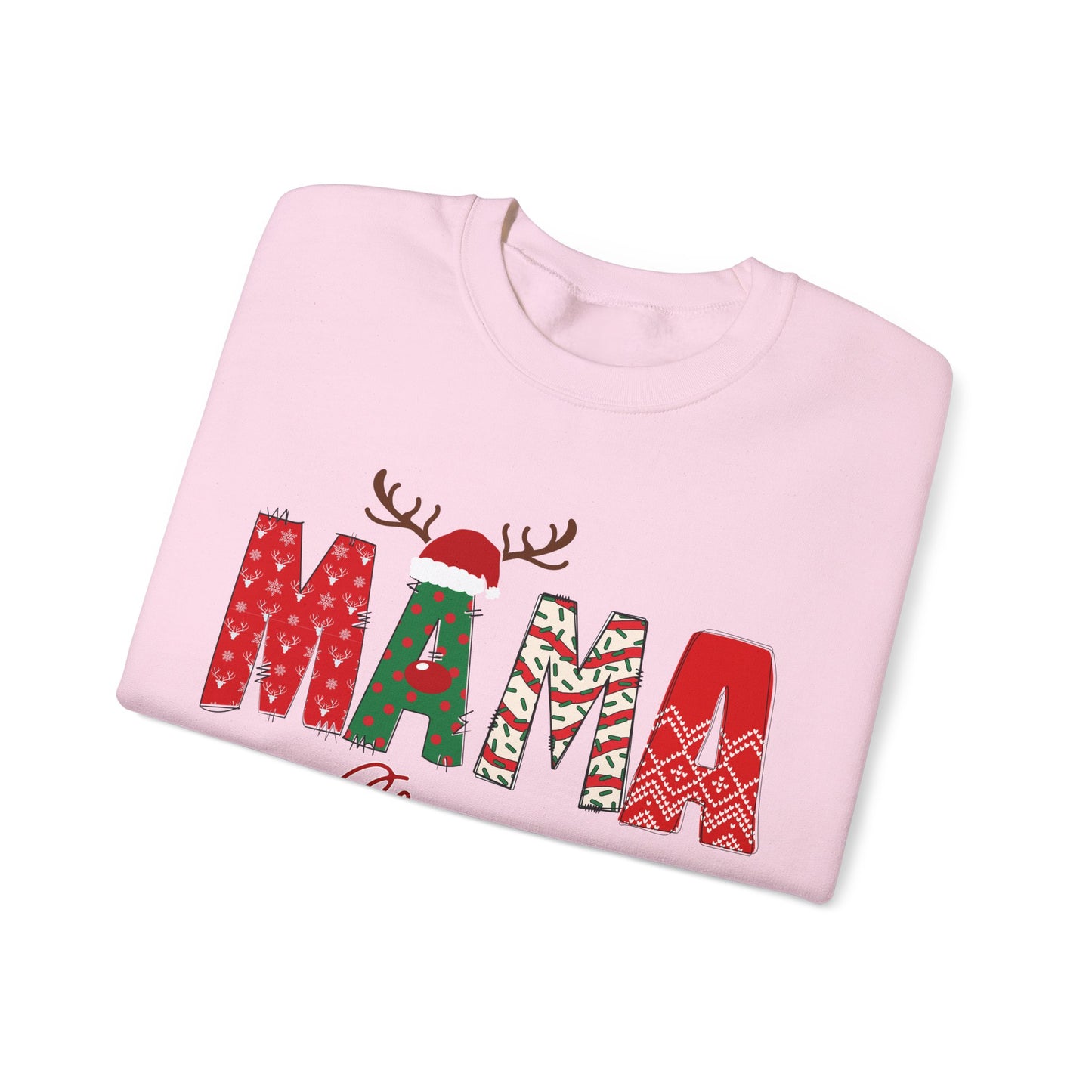 Mama Claus Holiday Sweatshirt, Christmas top,