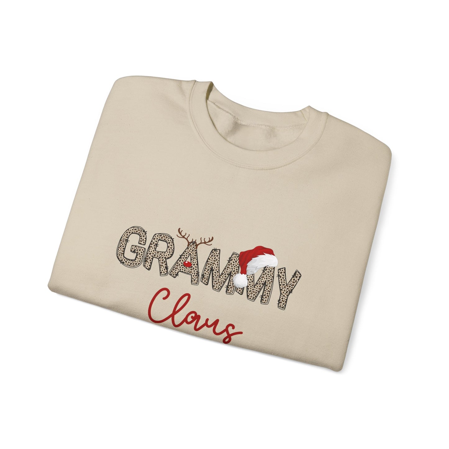 Grammy Claus Sweatshirt - Holiday Comfort Wear, Christmas spirit top, gift