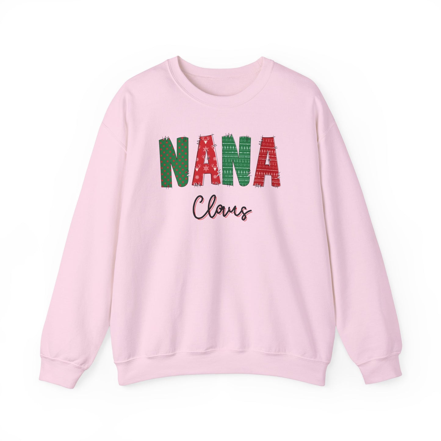 Nana Claus Sweatshirt - Festive Holiday Apparel, festive spirit wear