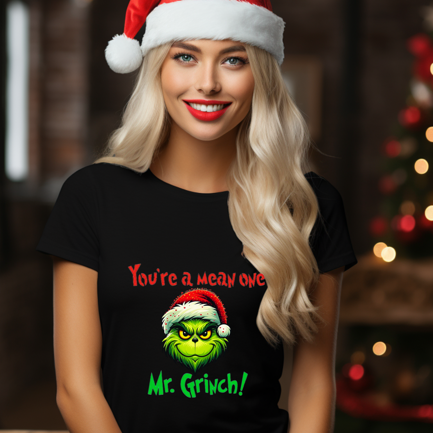 Grinch Themed Unisex Heavy Cotton Tee - 'You're a Mean One Mr. Grinch!'